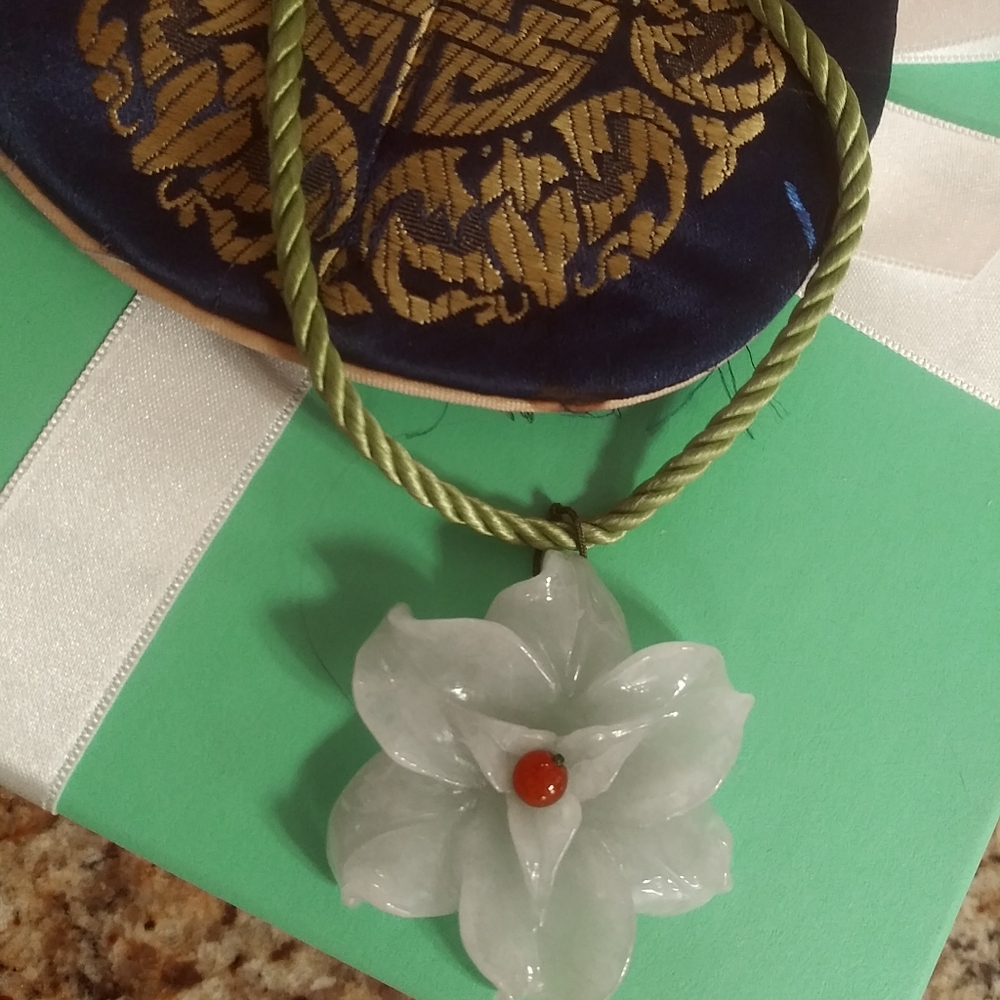 Solid Jade Necklace - image 3